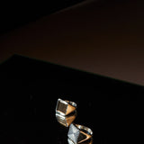 Jamie Haller - The Chaos Sunburst Square Signet in Sterling Silver