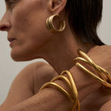 Jamie Haller - The Vera Hoop Earring in Gold