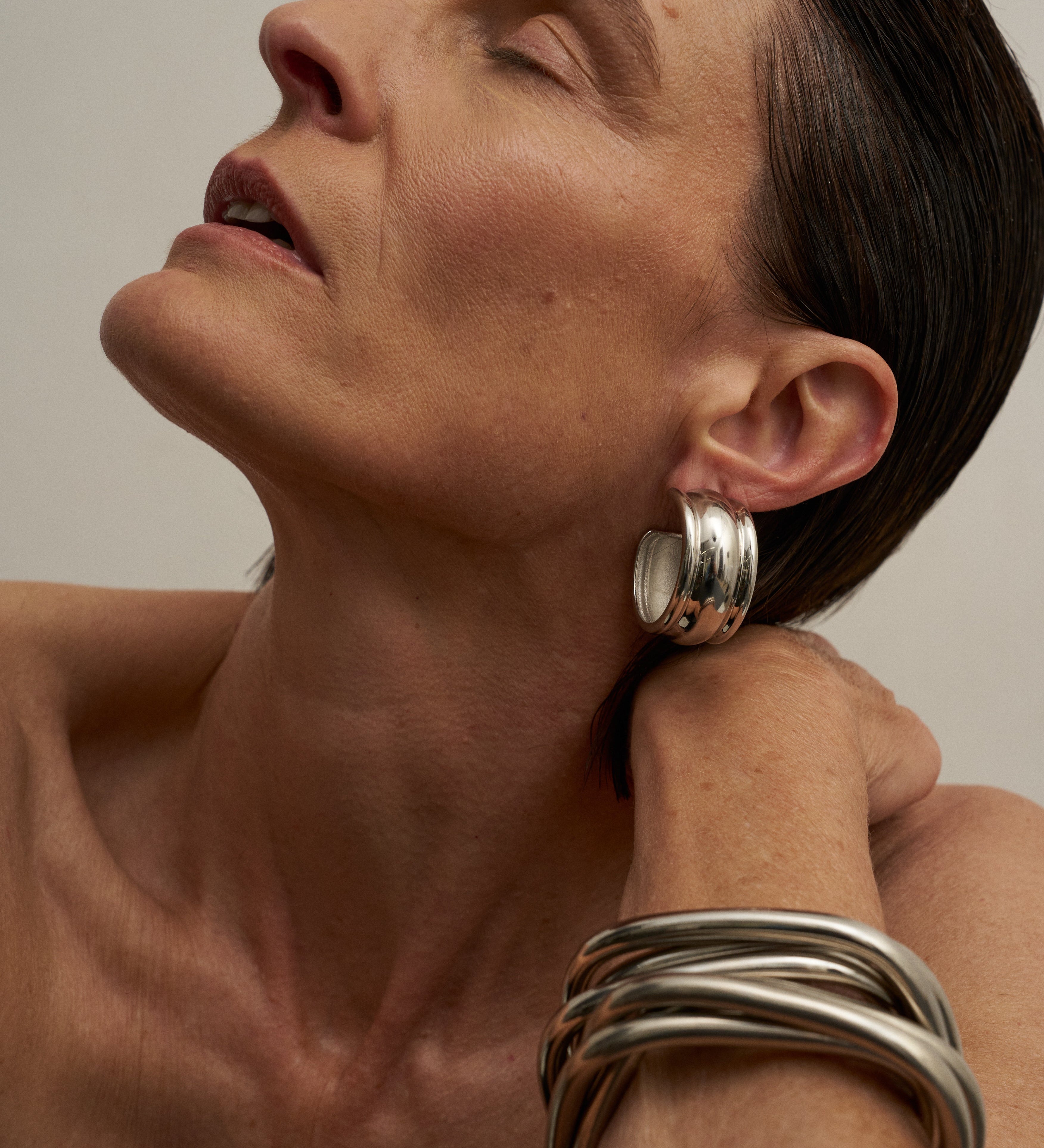 Jamie Haller - The Interlocking Bangle in Sterling Silver