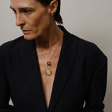 Jamie Haller - The Gemma Pendant Necklace in Tiger's Eye