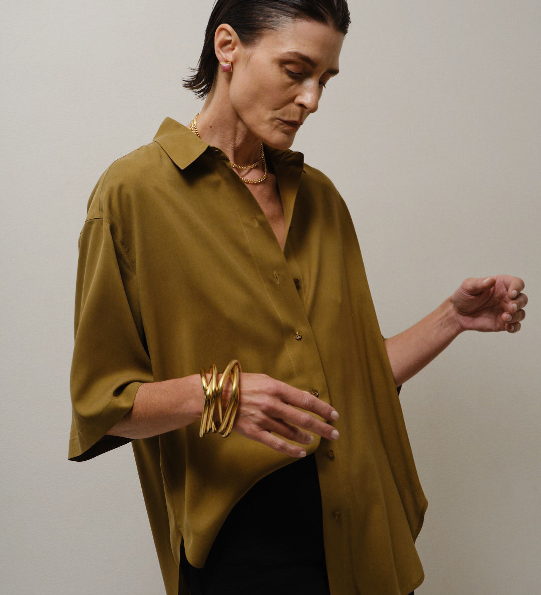 Jamie Haller - The Elbow Essential Shirt in Avo