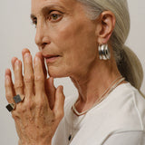 Jamie Haller - The Vera Hoop Earring in Sterling Silver