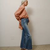 Jamie Haller - The Petite Crease Jean in Rustler