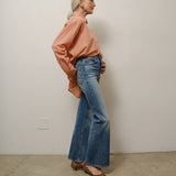 Jamie Haller - The Petite Crease Jean in Rustler