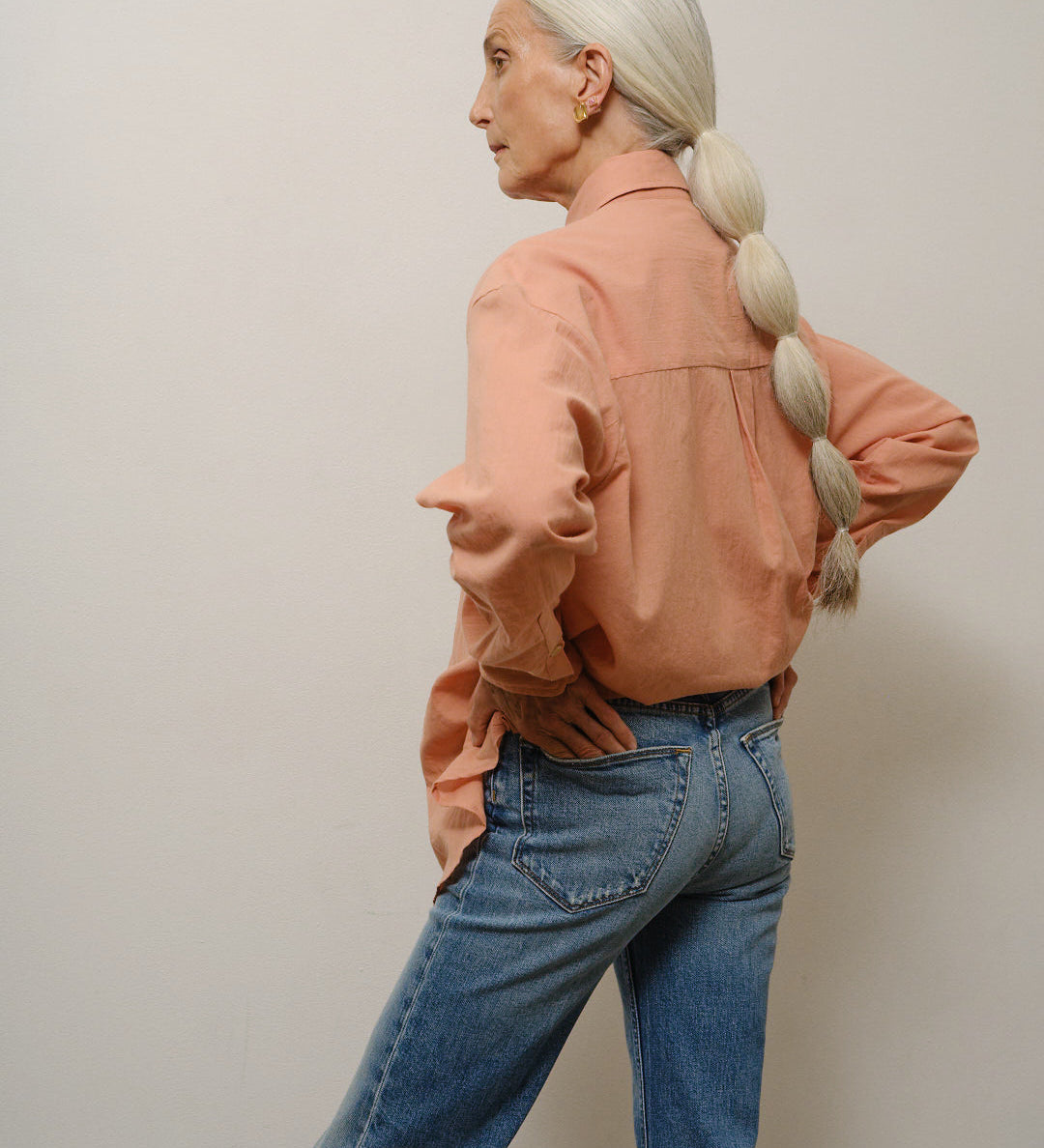 Jamie Haller - The Petite Crease Jean in Rustler