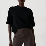 Jamie Haller - The Elbow Structured Tee in Black