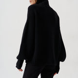Jamie Haller - The Balloon Sleeve Sweater in Black