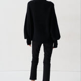 Jamie Haller - The Balloon Sleeve Sweater in Black