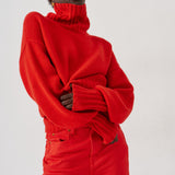 Jamie Haller - The Balloon Sleeve Sweater in Tomato