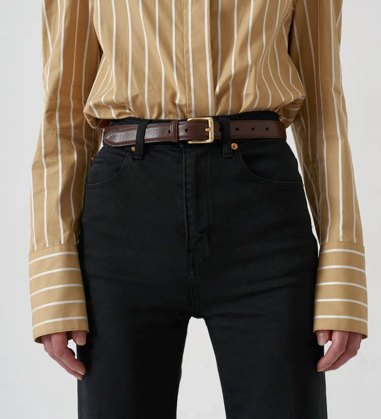 Jamie Haller - The Crease Jean in Washed Black