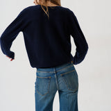 Jamie Haller - The Henley Sweater in Navy