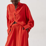 Jamie Haller - The Silk Balloon Pant in Tomato