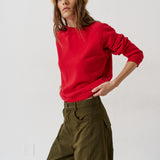 Jamie Haller - The Daily Sweatshirt in Tomato