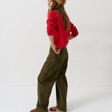 Jamie Haller - The Daily Sweatshirt in Tomato