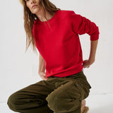 Jamie Haller - The Daily Sweatshirt in Tomato