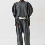 Jamie Haller - The Pouf Sweatshirt in Deep Grey