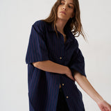 Jamie Haller - The Elbow Essential Shirt in Blue Red