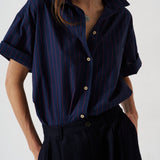 Jamie Haller - The Elbow Essential Shirt in Blue Red
