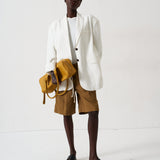 Jamie Haller - The Linen Oversized Blazer in White