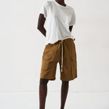 Jamie Haller - The Rope Tie Cargo Short in Camel