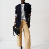 Jamie Haller - The Linen Oversized Blazer in Navy