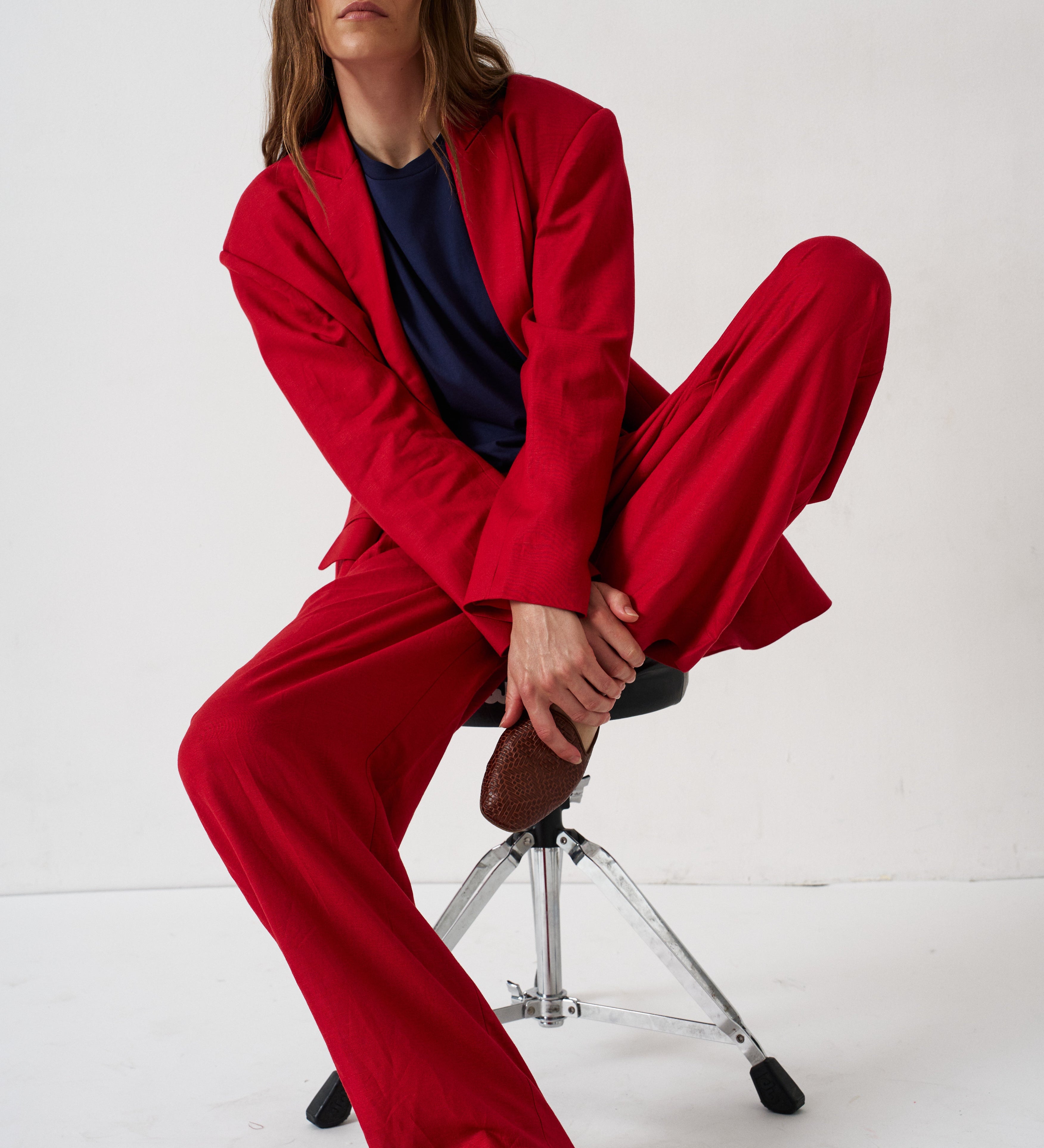 Jamie Haller - The Tapered Trouser in Red