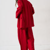 Jamie Haller - The Tapered Trouser in Red