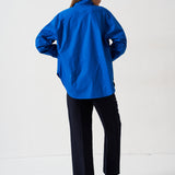 Jamie Haller - The Logo Weekend Shirt in Royal Blue