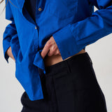 Jamie Haller - The Waist Tape Trouser in Navy