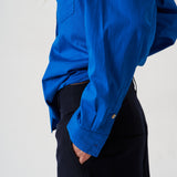 Jamie Haller - The Logo Weekend Shirt in Royal Blue