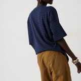 Jamie Haller - The Boxy Tee in Blue Stripe