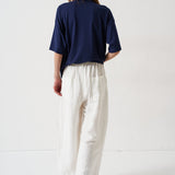 Jamie Haller - The Tapered Trouser in White