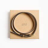 Jamie Haller - The Slim Bar Belt in Black