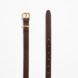 Jamie Haller - The Slim Bar Belt in Oxblood