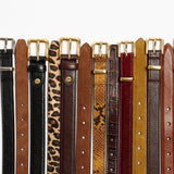 Jamie Haller - The Slim Bar Belt in Black