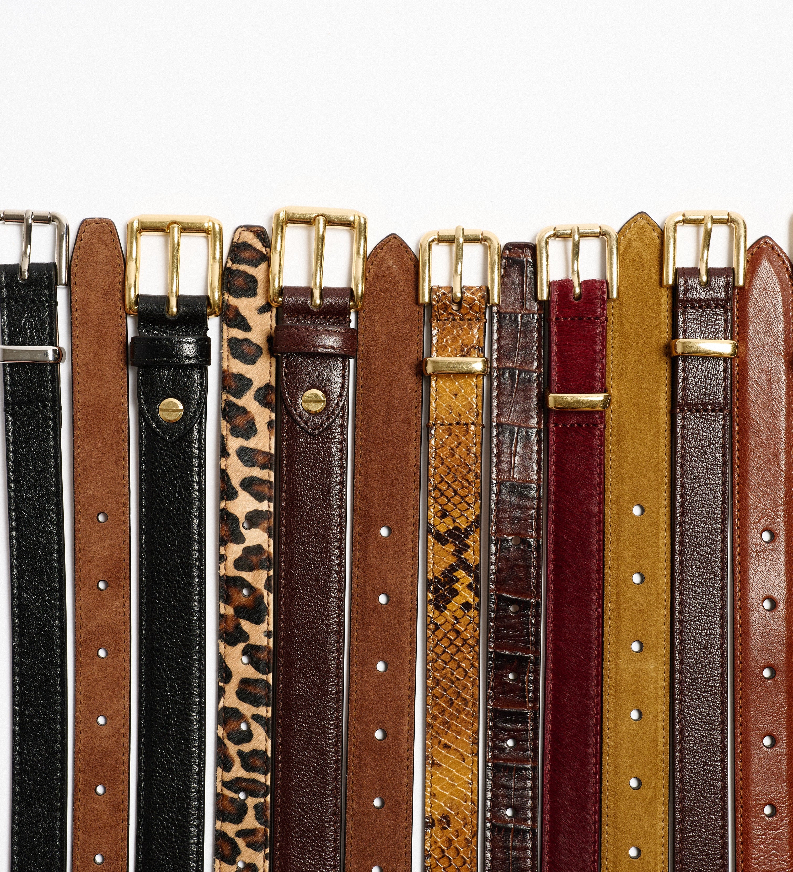 Jamie Haller - The Slim Bar Belt in Black
