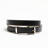 Jamie Haller - The Slim Bar Belt in Black