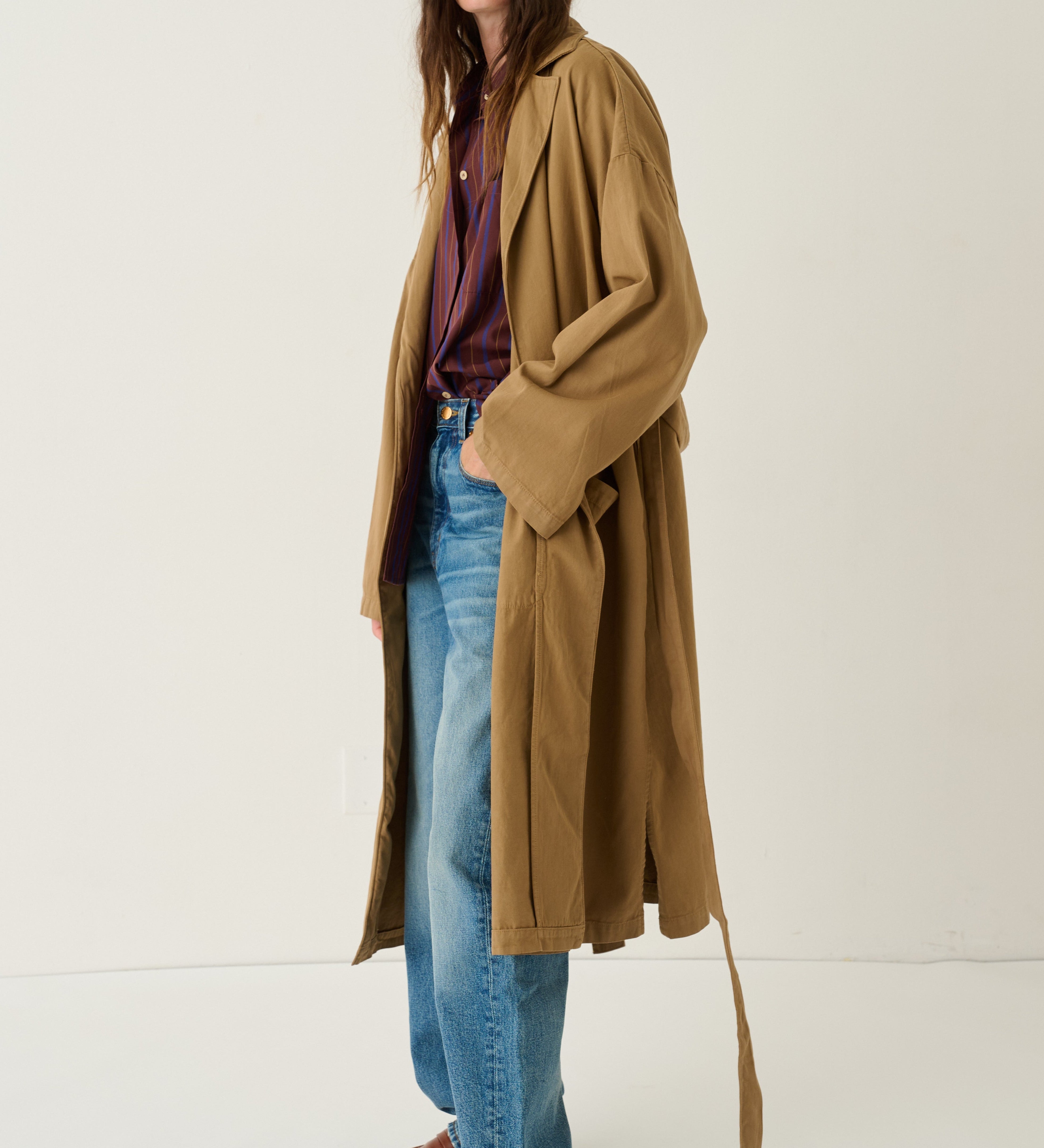 Jamie Haller - The York Robe in Camel