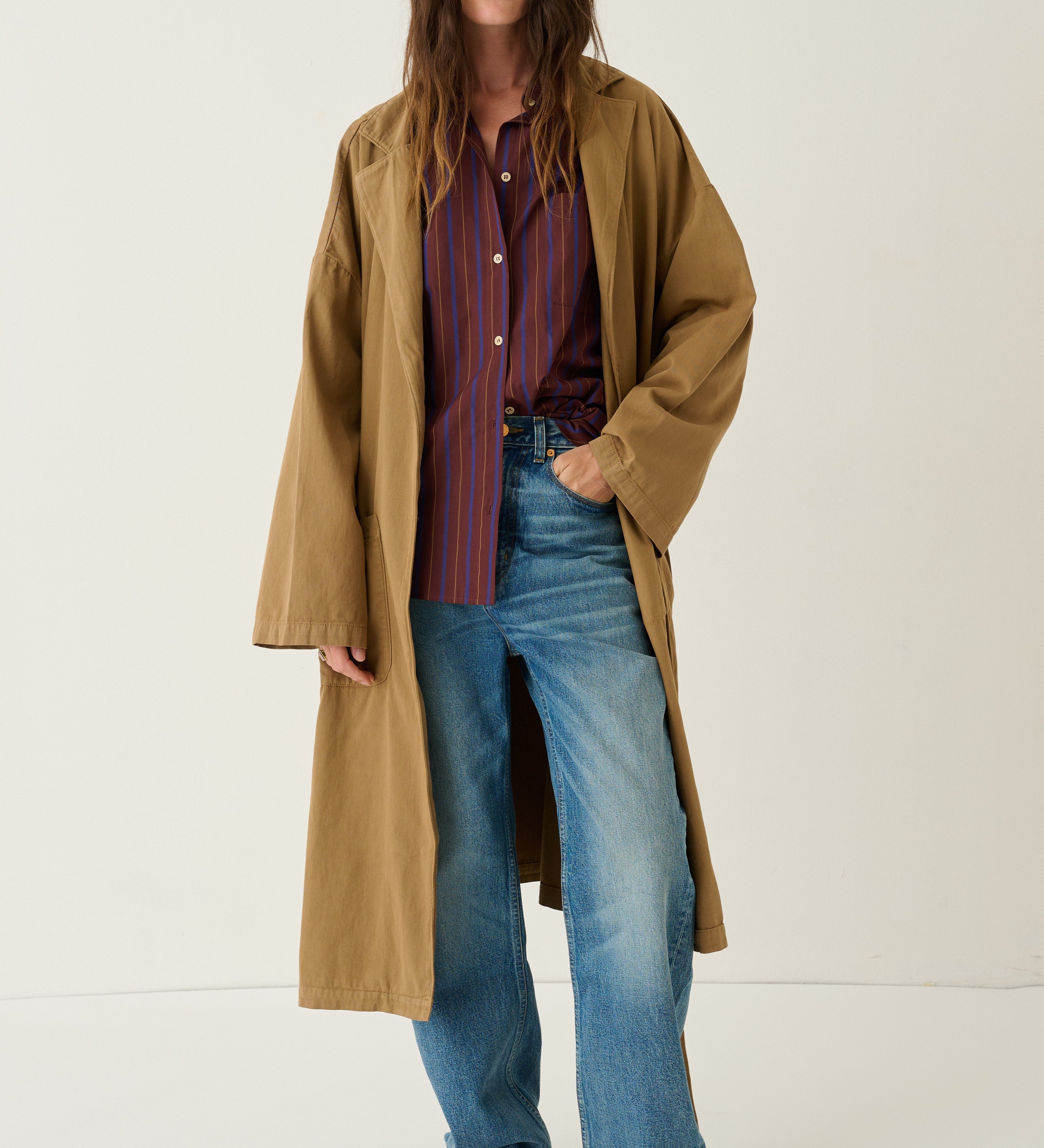 Jamie Haller - The York Robe in Camel