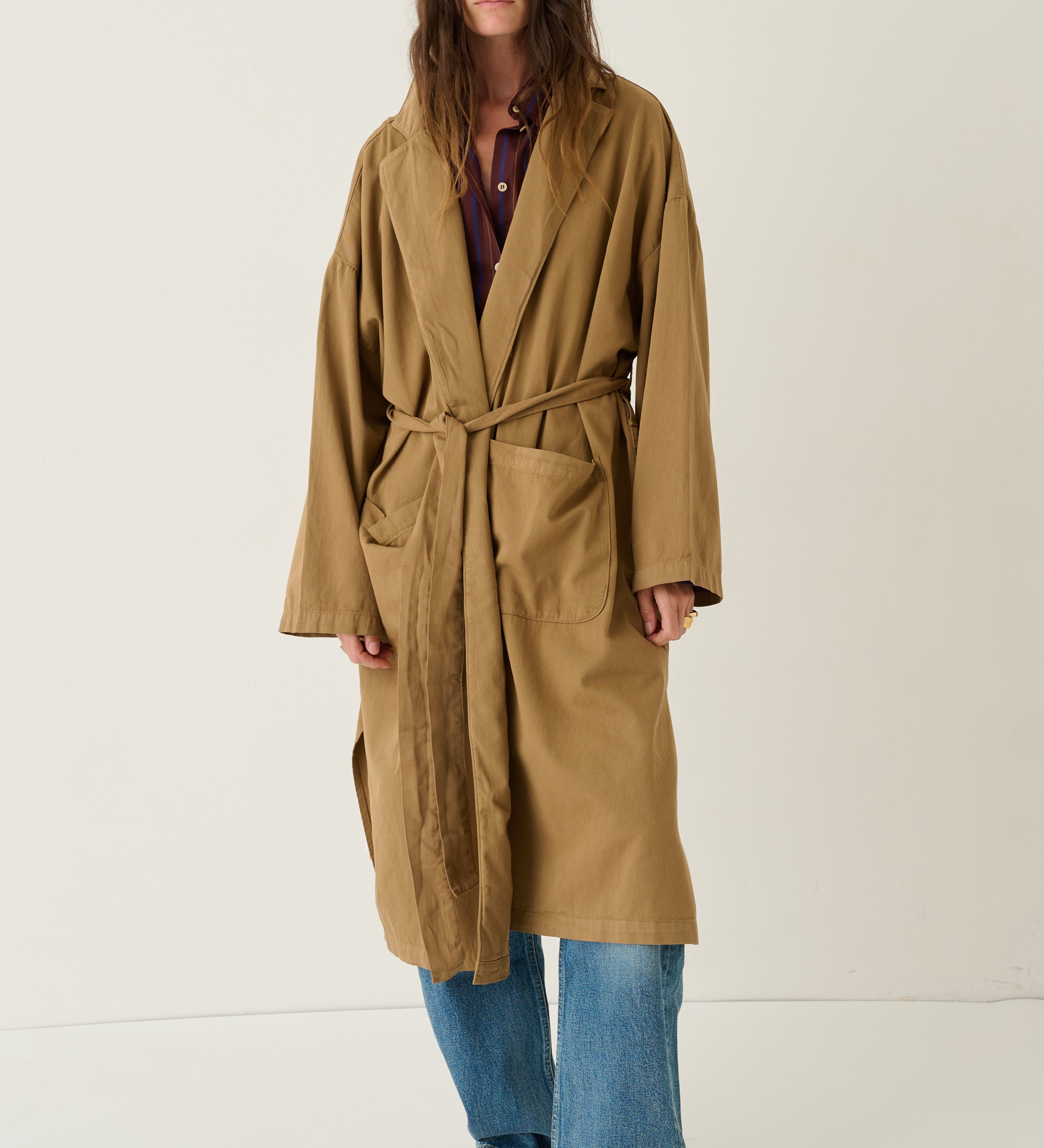 Jamie Haller - The York Robe in Camel
