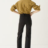 Jamie Haller - The Petite Crease Jean in Black