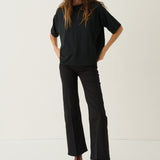 Jamie Haller - The Cotton Draped Tee in Black