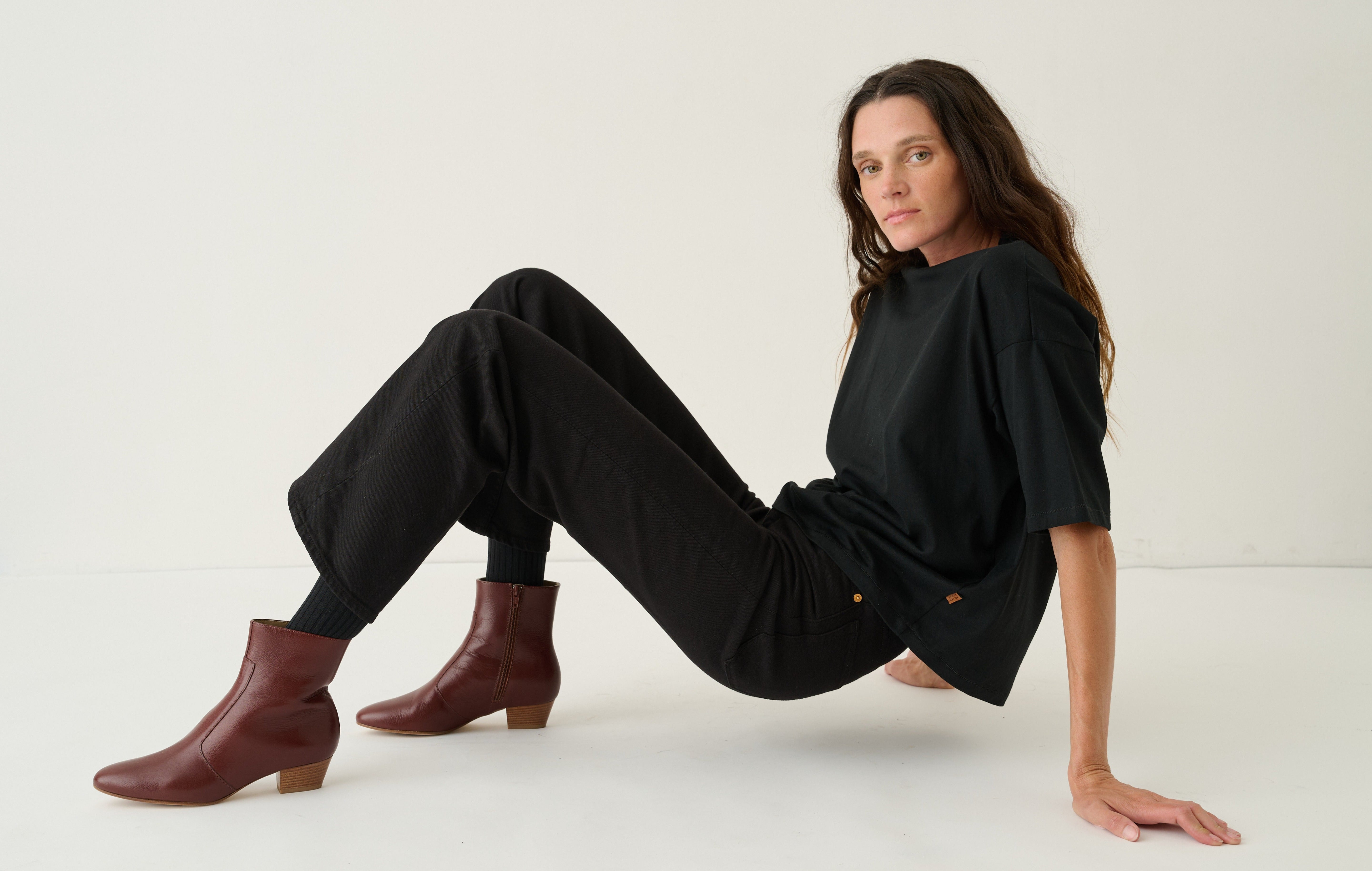 Jamie Haller - The Beatnik in Bright Burgundy