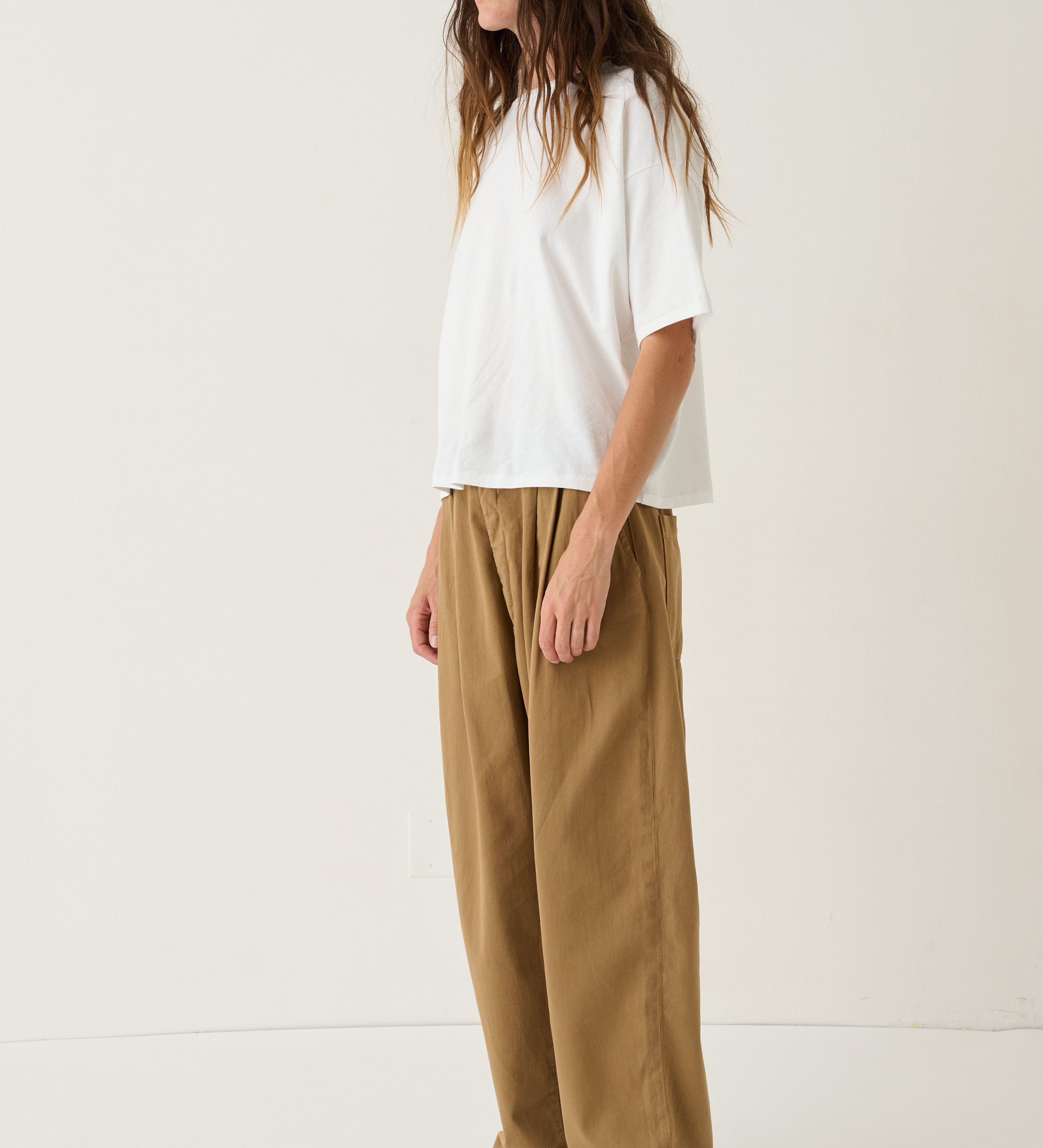 Jamie Haller - The Tapered Trouser in Camel