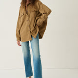 Jamie Haller - The Big Shirt in Camel