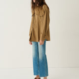 Jamie Haller - The Big Shirt in Camel