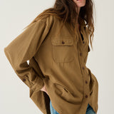 Jamie Haller - The Big Shirt in Camel