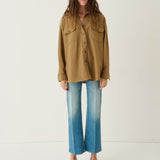 Jamie Haller - The Big Shirt in Camel