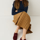Jamie Haller - The Penny Loafer in Ponyhair Claret