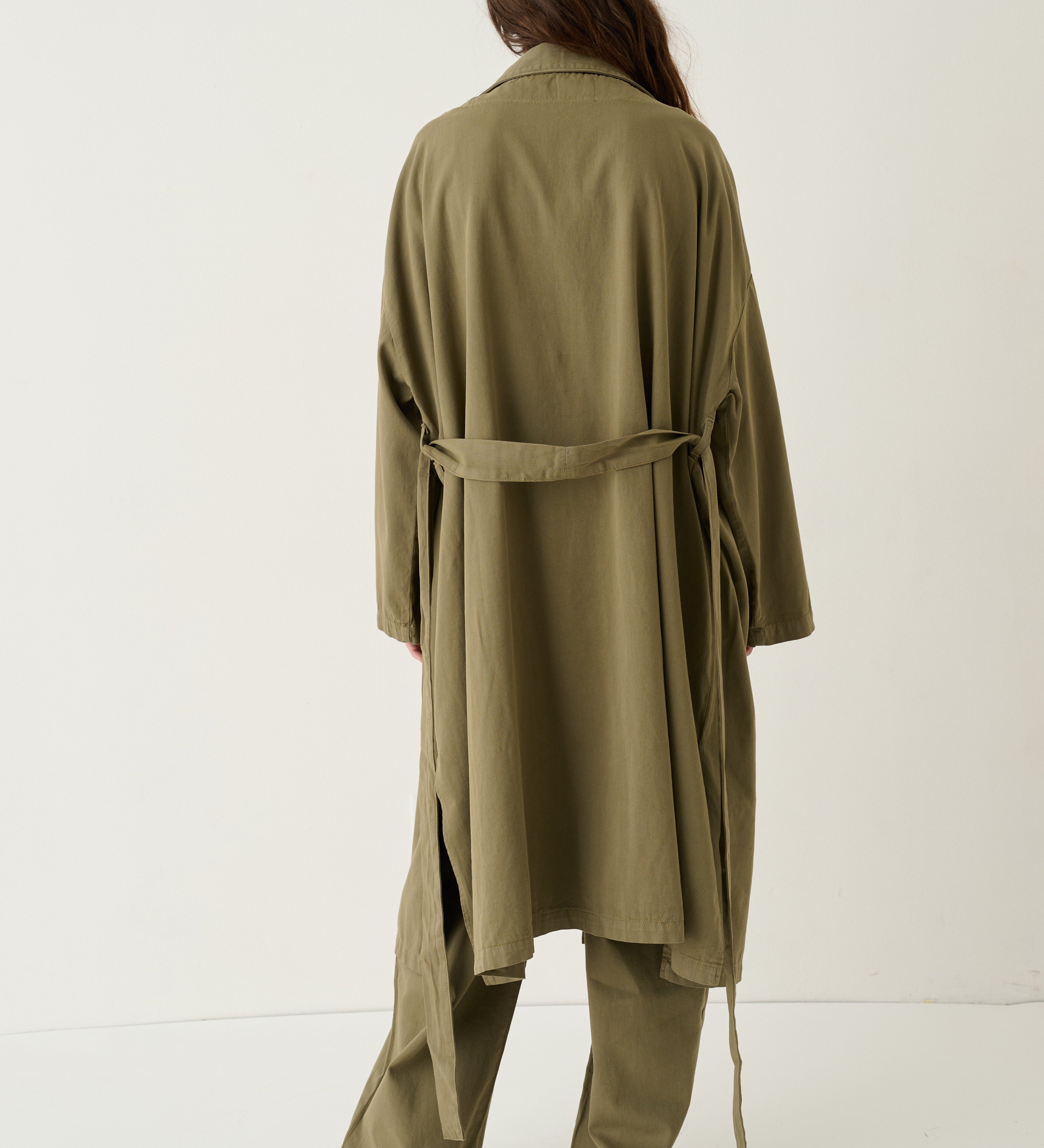 Jamie Haller - The York Robe in Loden